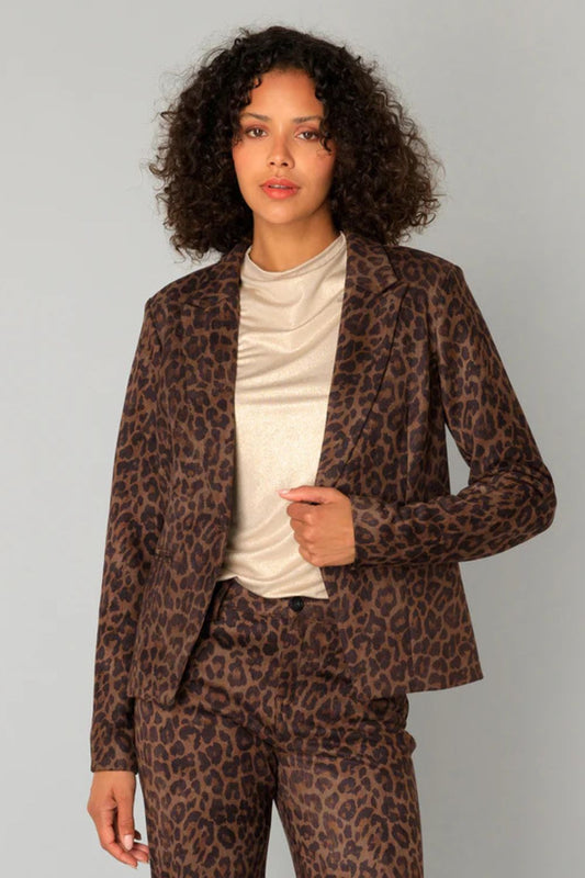 Clarissa Blazer | Leopard