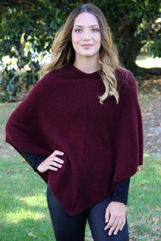 Plain Possum Poncho | Pinot