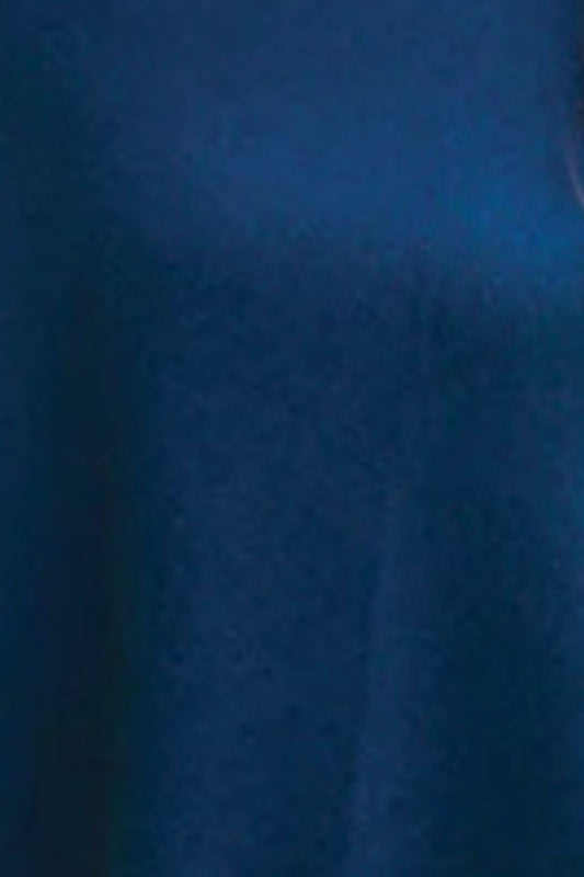 Plain Possum Poncho | Deep Cyan