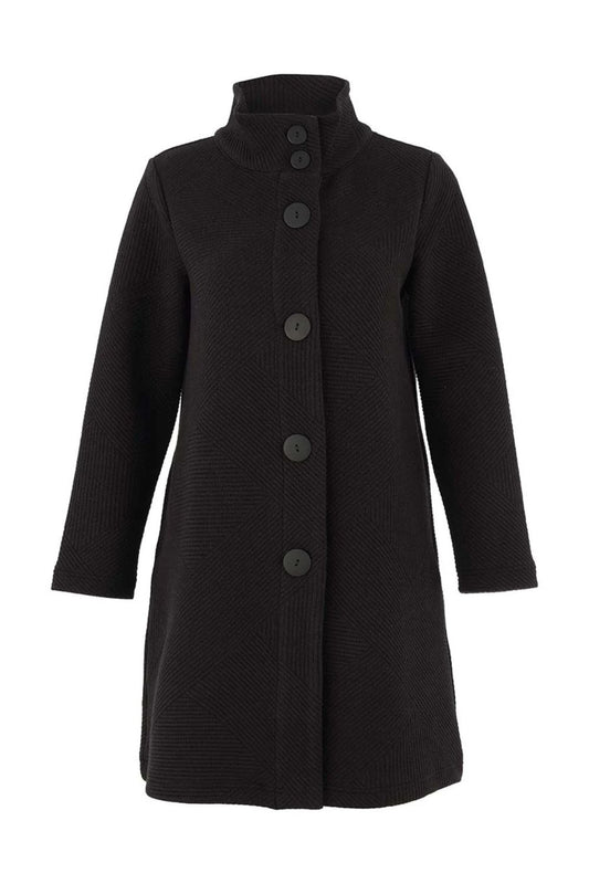 Dolcezza Tailored Coat | Black