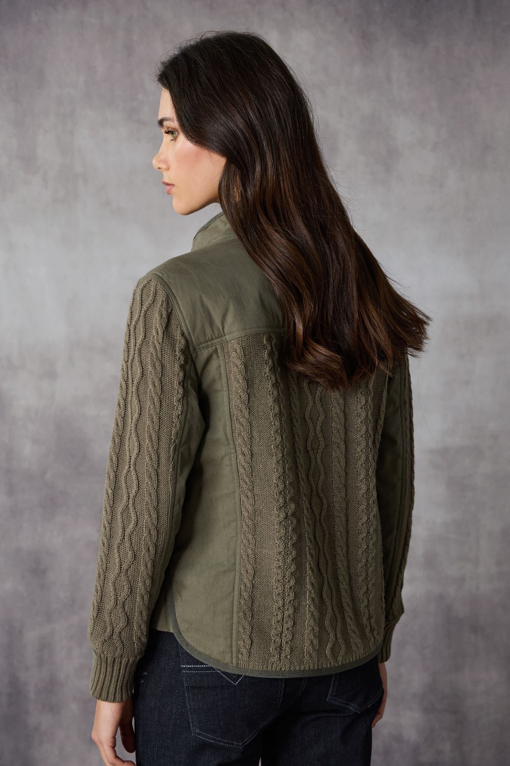 Cable Jacket | Khaki