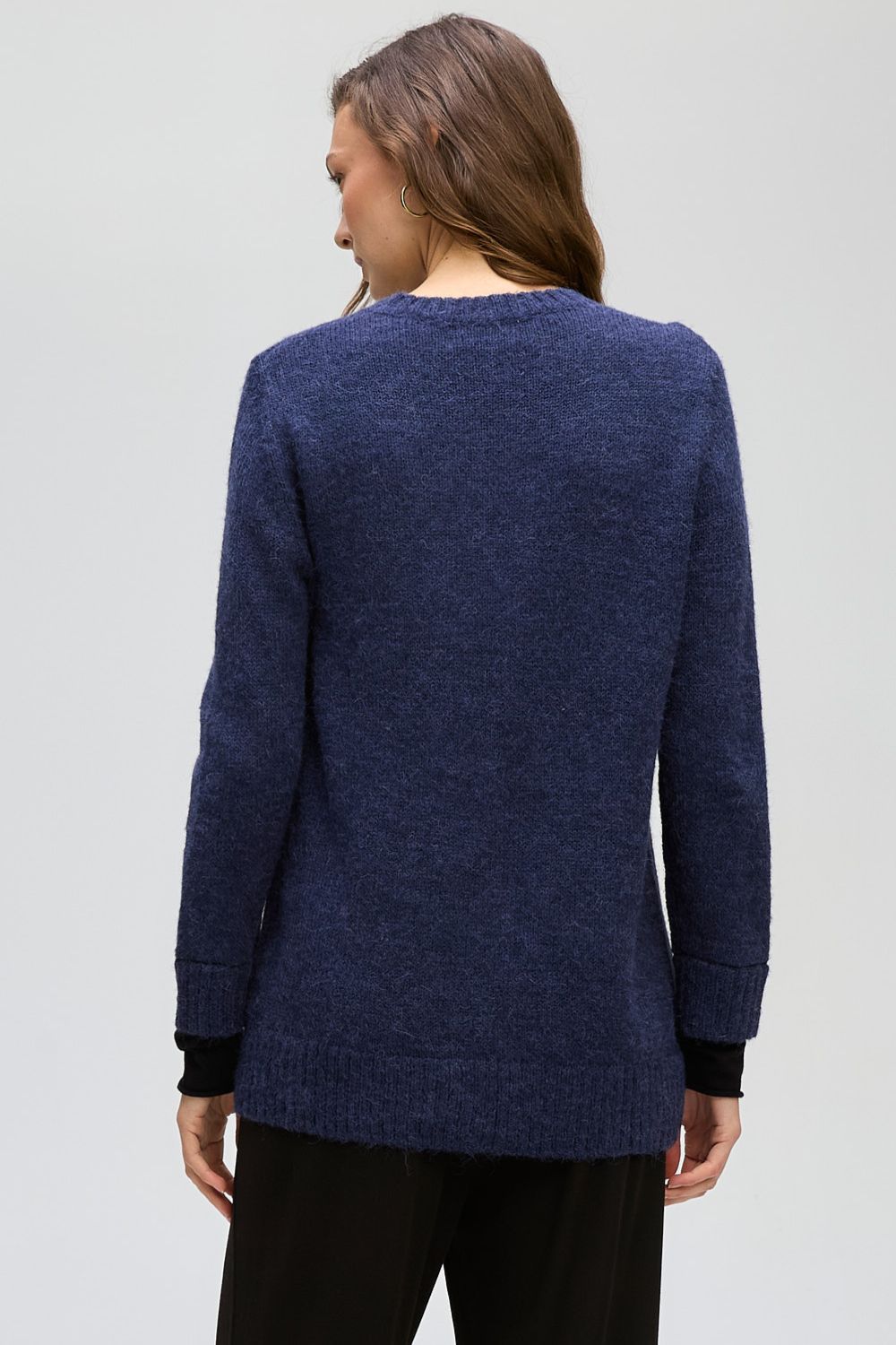 Button Detail Jumper | Midnight