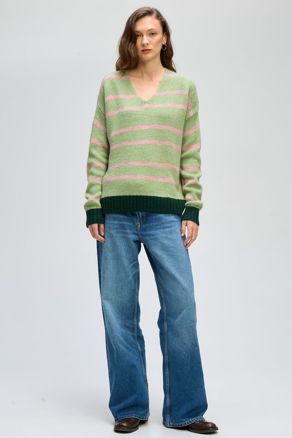 Cozy Stripe V | Forrest