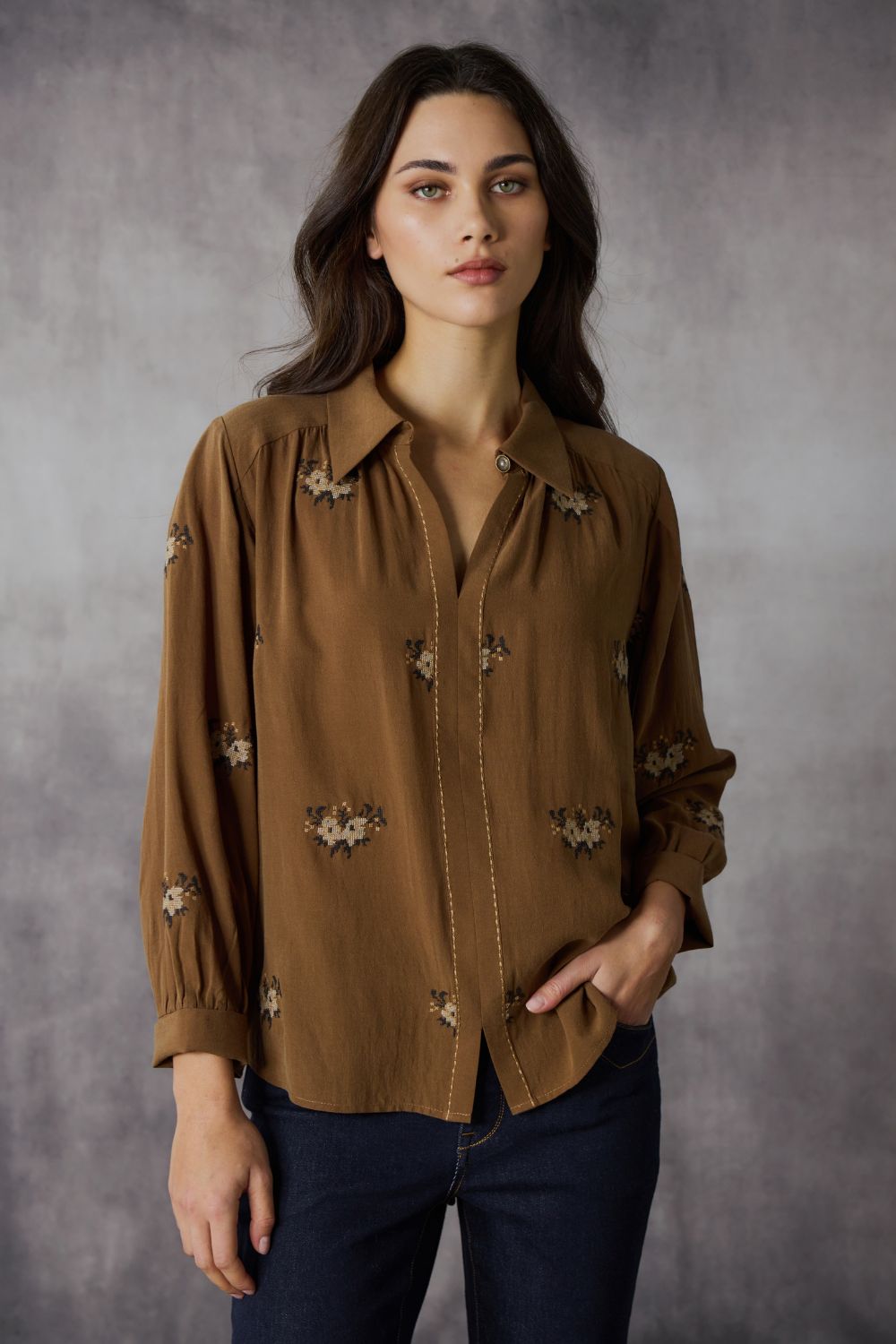 Tapestry Shirt | Spice