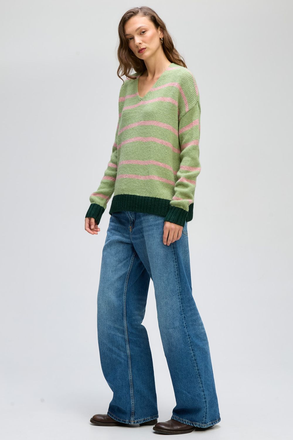 Cozy Stripe V | Forrest