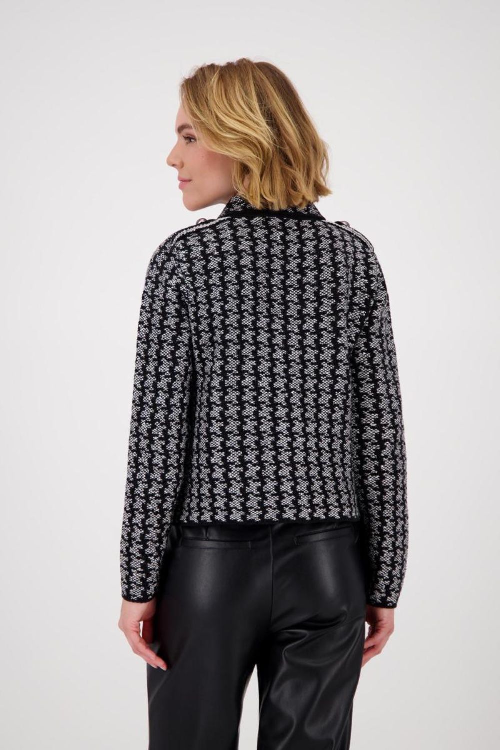 Knit Blazer | Ash Grey