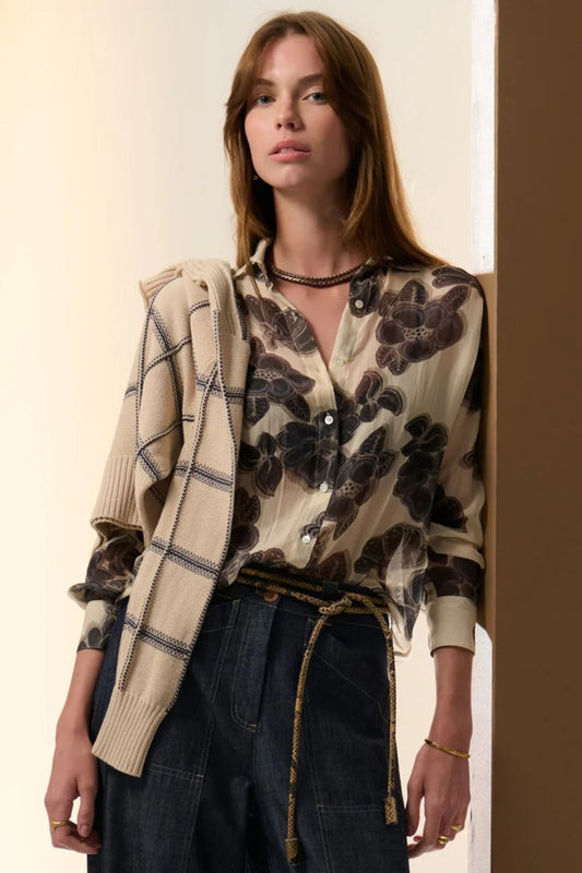 Amara Silk Shirt | Amara Print