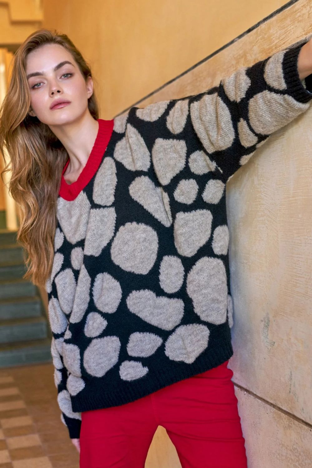 Stepping Stones Sweater | Pebbles