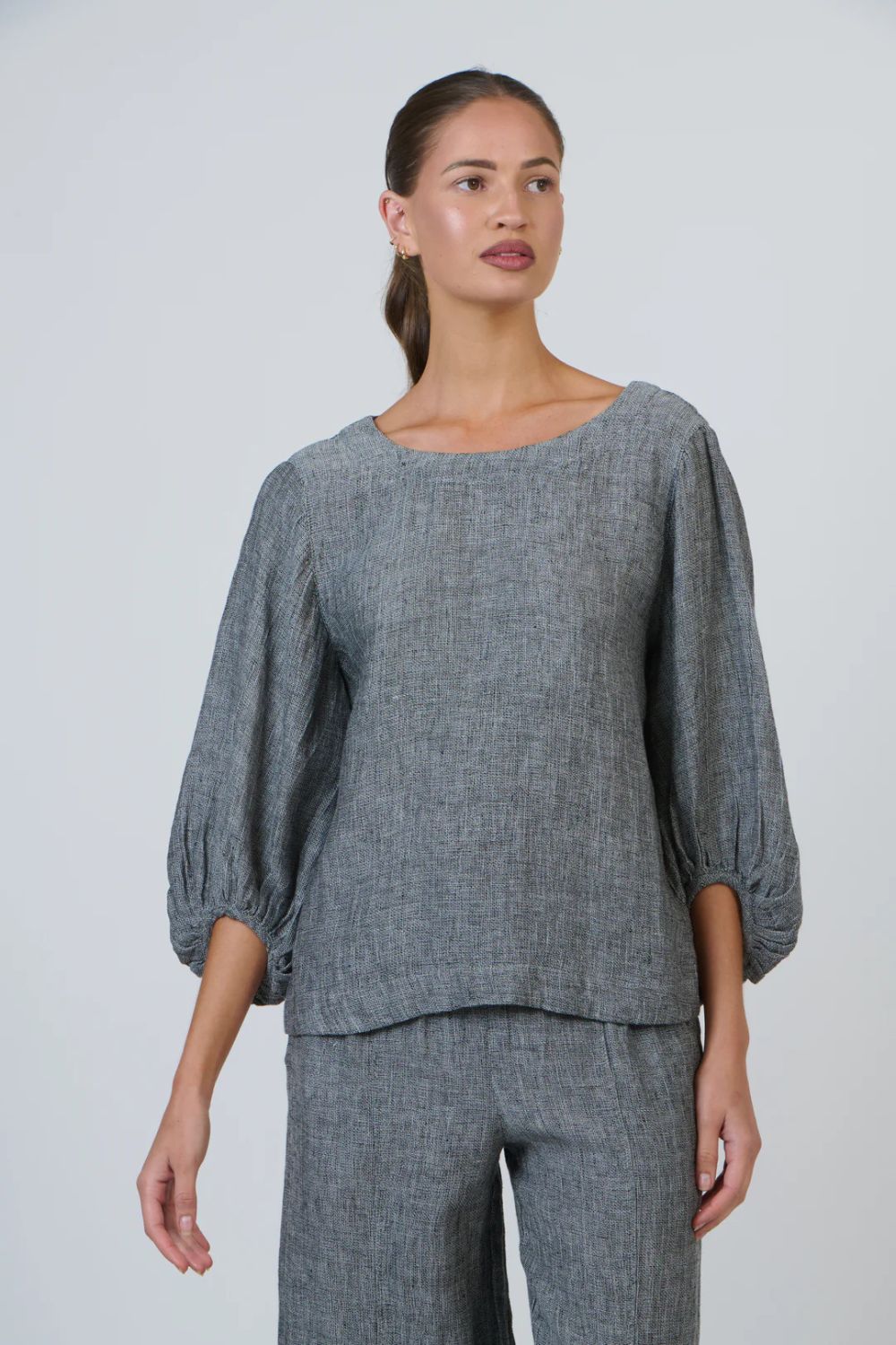 Linen Top | Cinder
