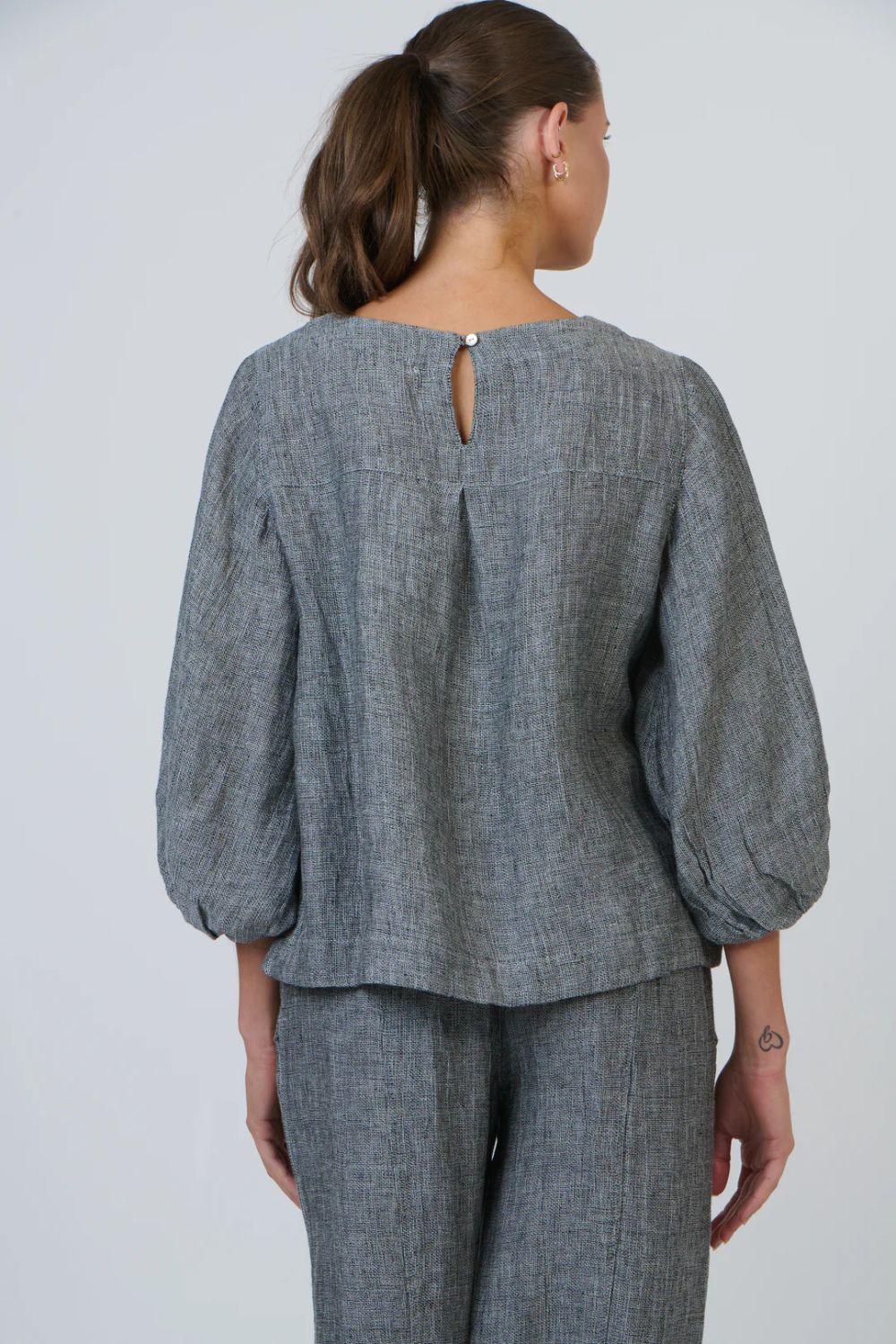 Linen Top | Cinder