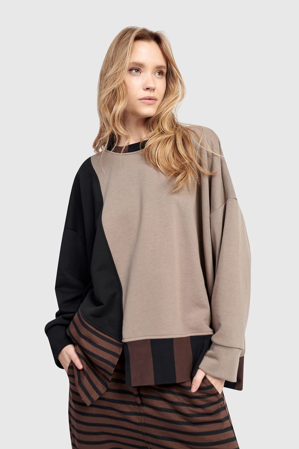 Urban Blitz Crewneck Top | Mix