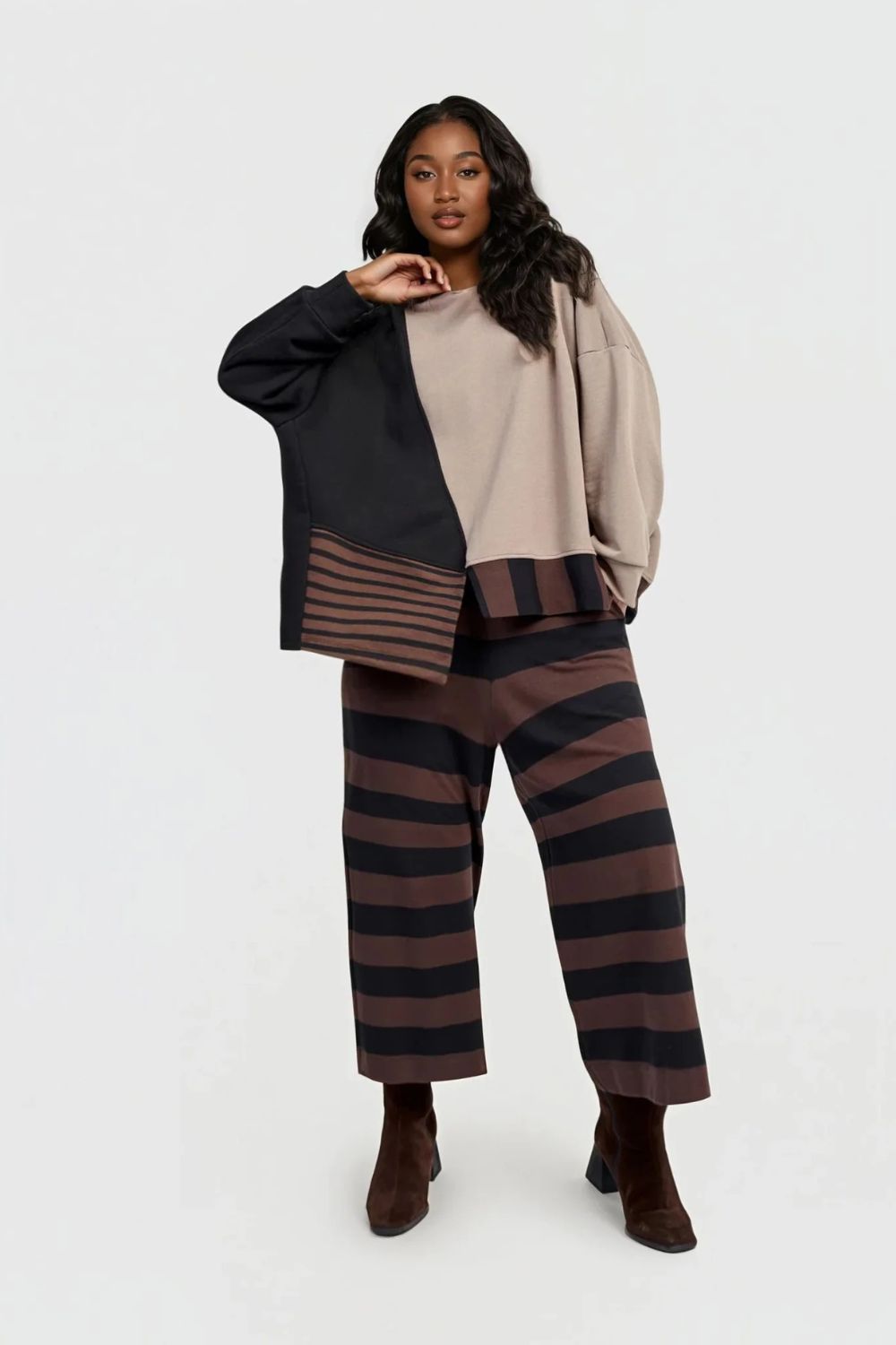 Urban Blitz Crewneck Top | Mix