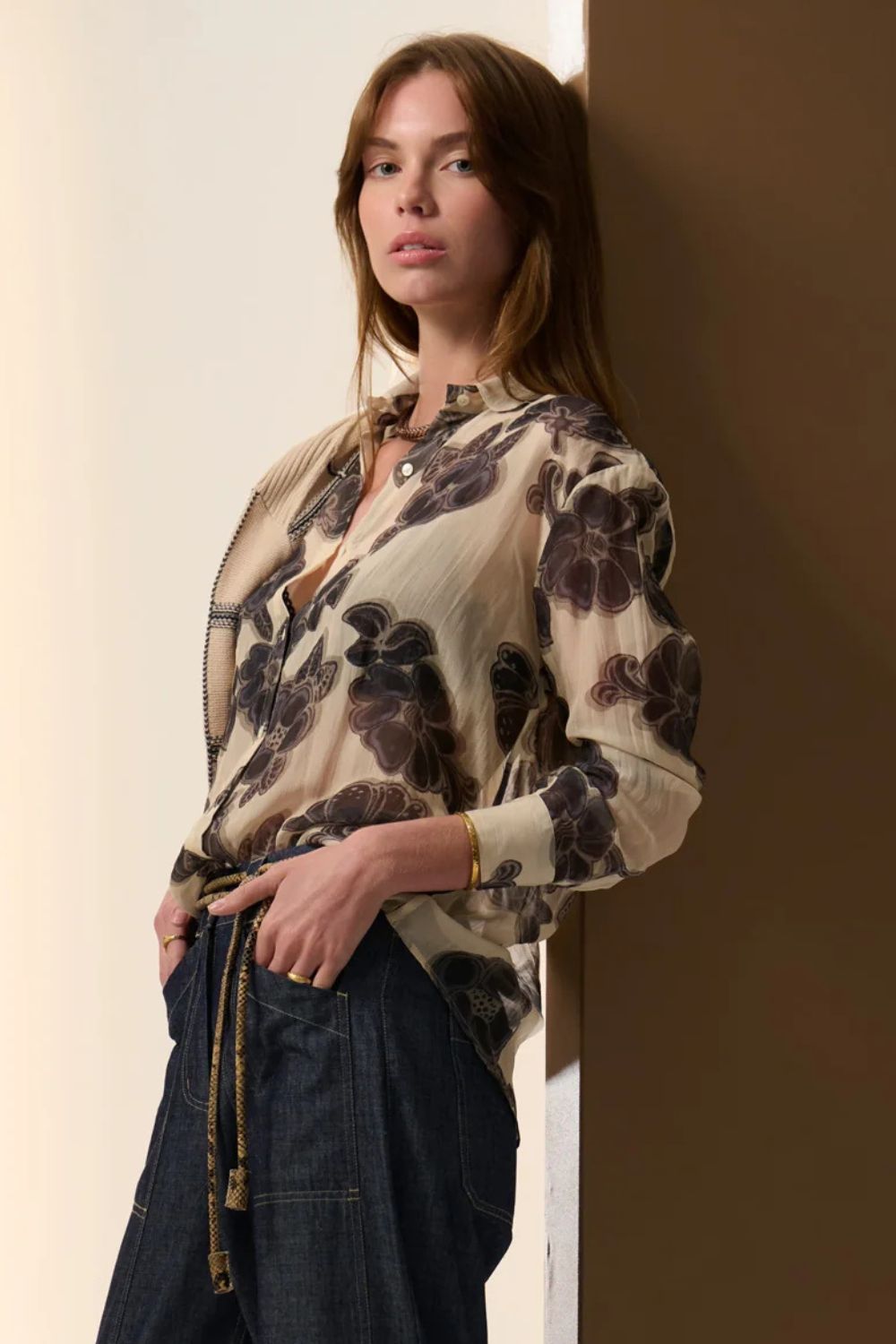 Amara Silk Shirt | Amara Print