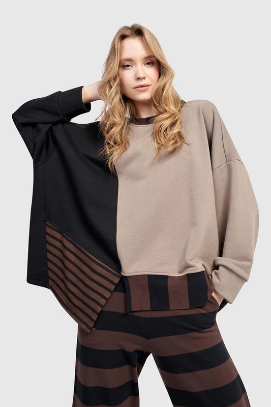 Urban Blitz Crewneck Top | Mix