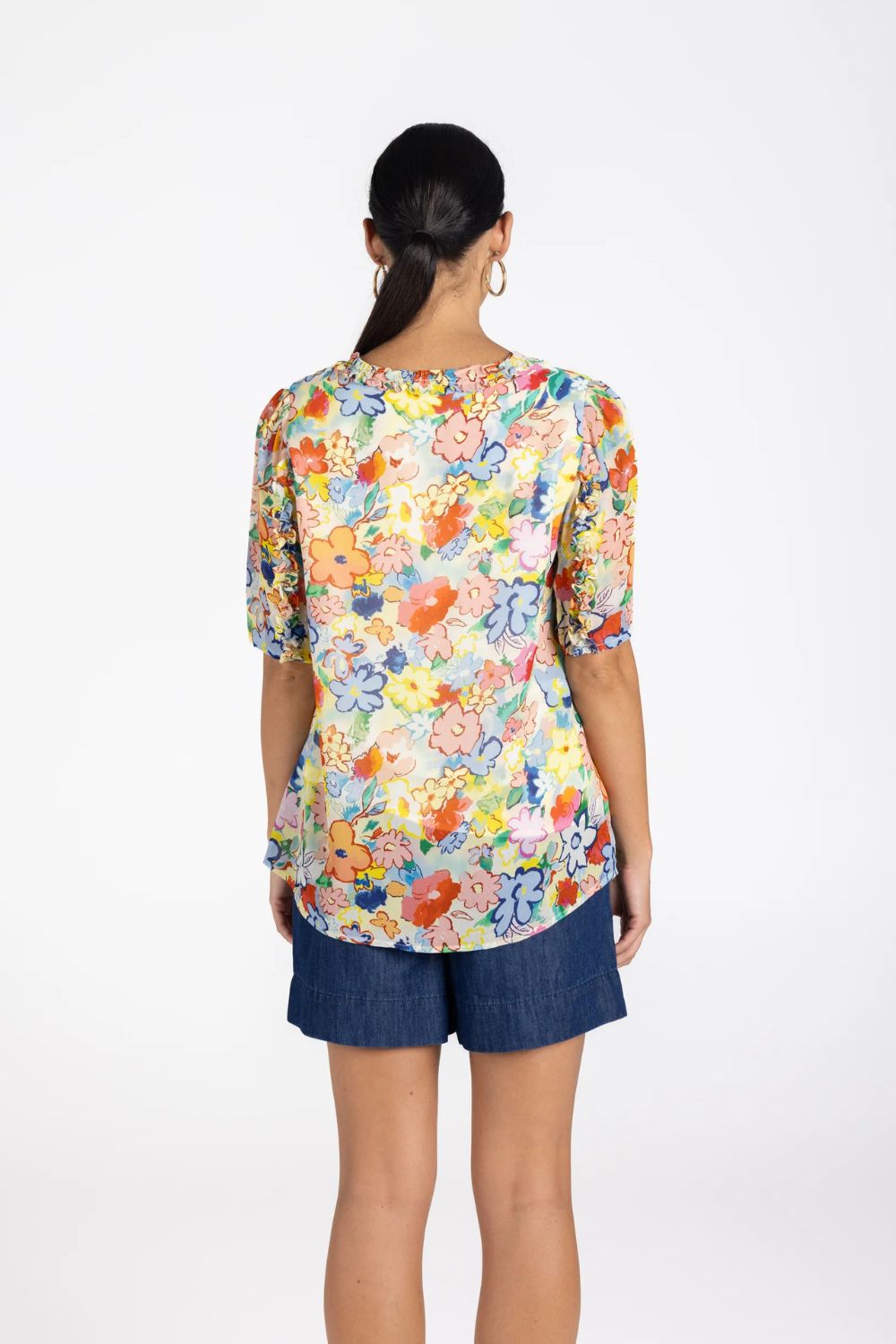 Christine Print Top | Floral
