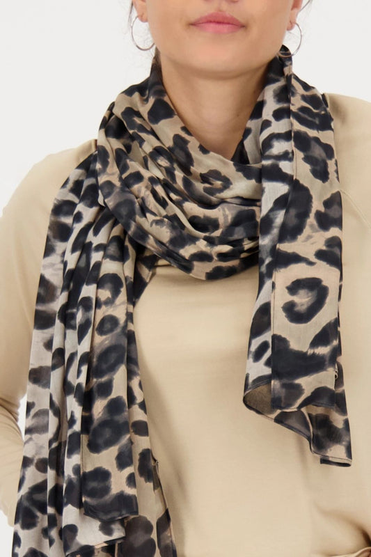 Leopard Scarf | Cinnamon Print