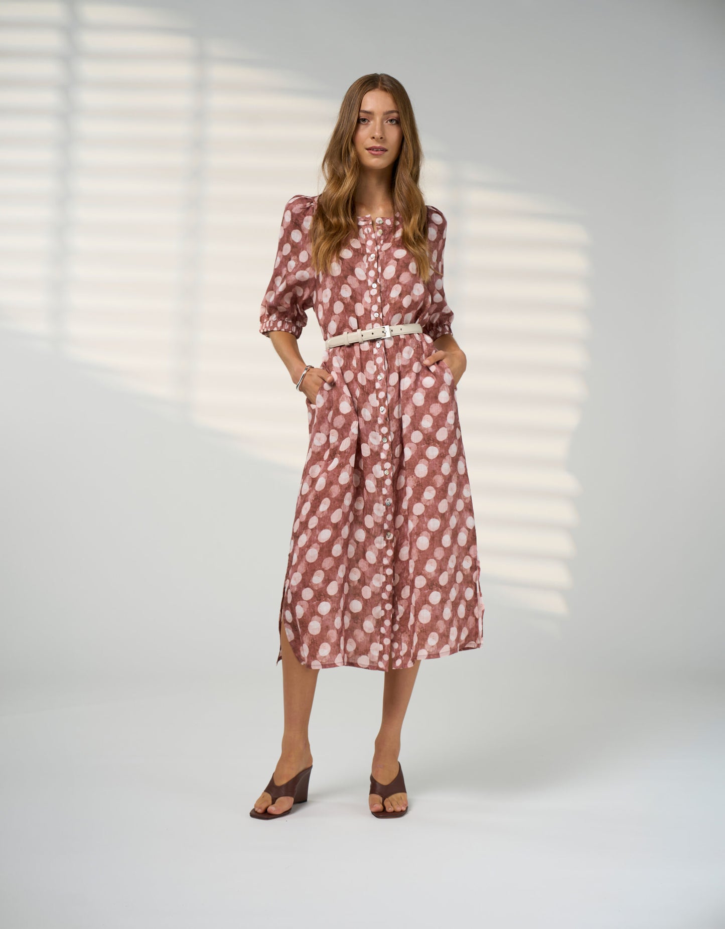 Vision Shirtdress | Cocoa Multi