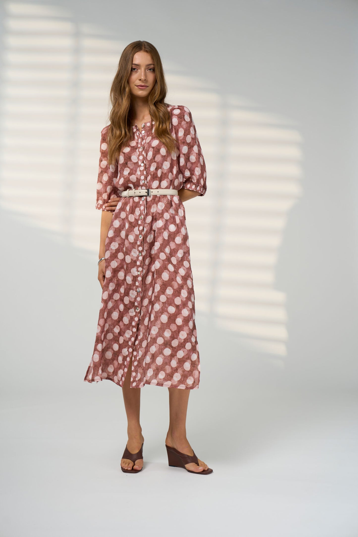 Vision Shirtdress | Cocoa Multi