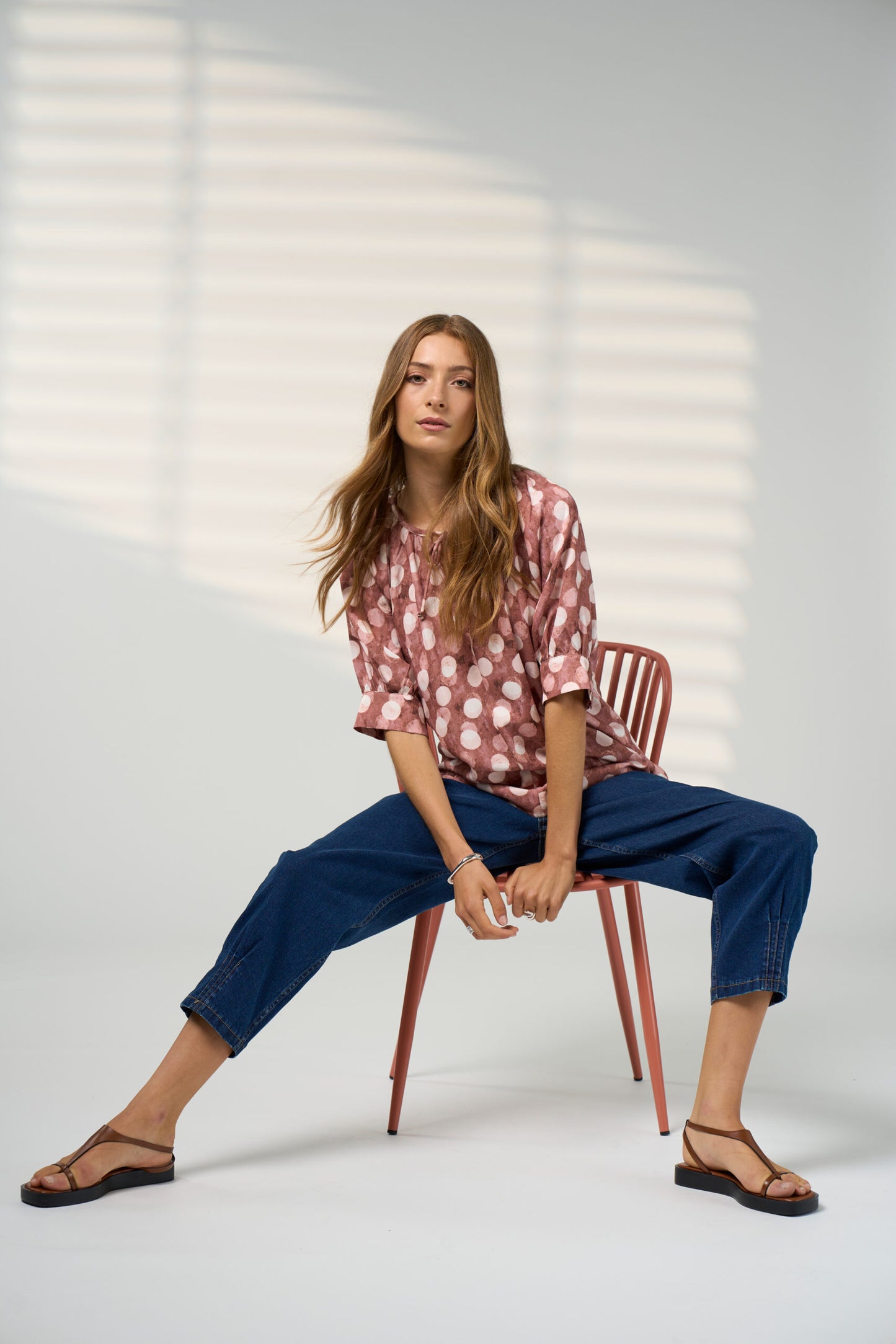 Vision Blouse | Cocoa Multi