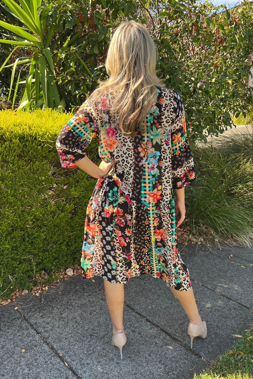 Celeste Button Through Dress | Wild Muse