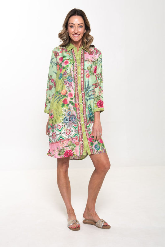 Imogen Shirt Dress | Florentine Patch