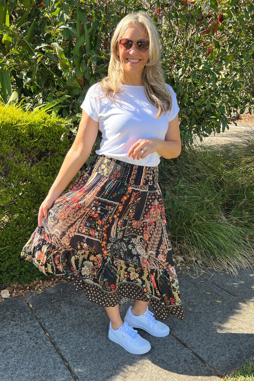 Sydney Maxi Skirt | Mystic Garden