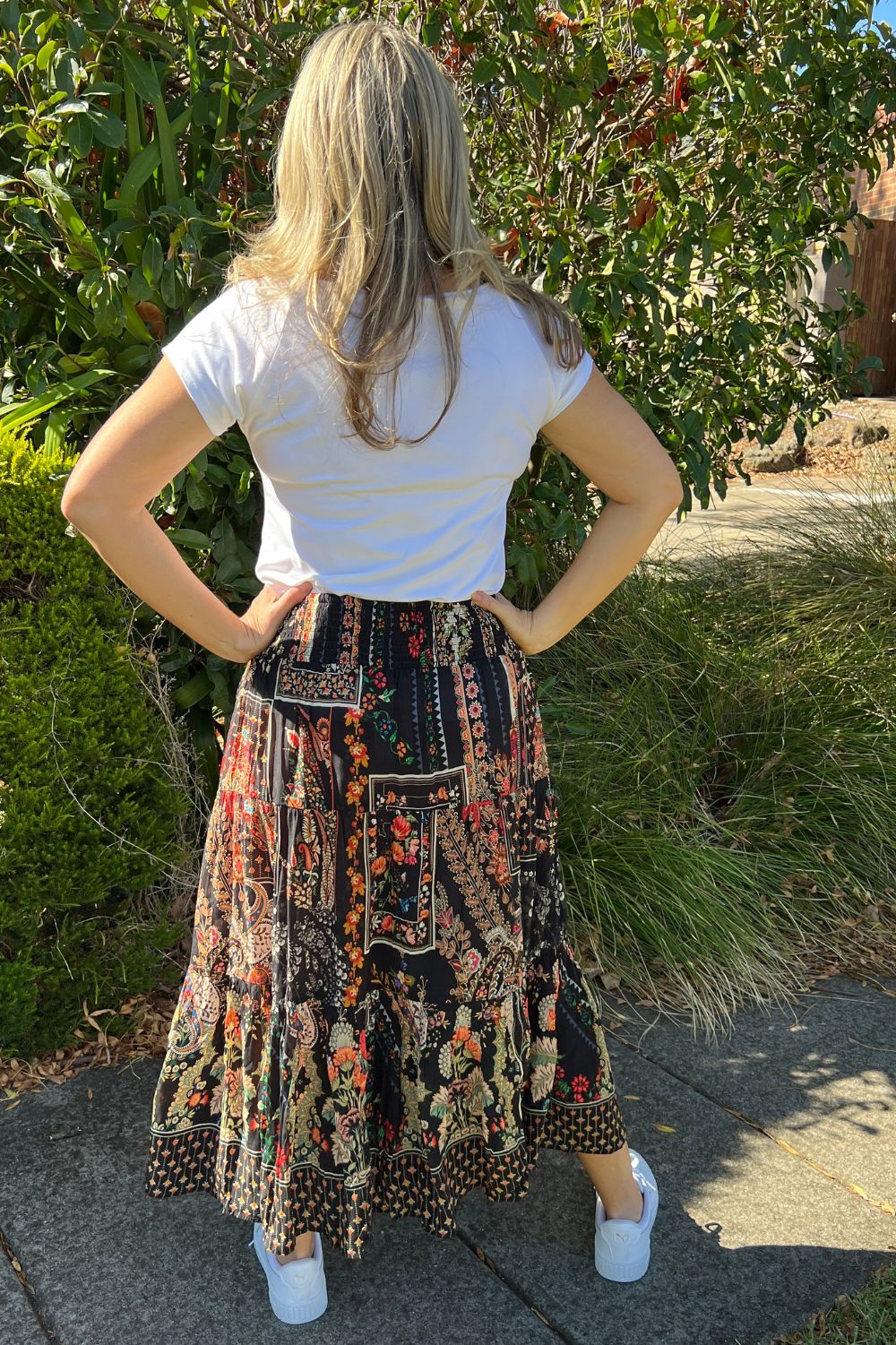 Sydney Maxi Skirt | Mystic Garden