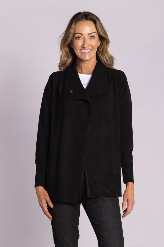 Cross Over Jacket | Black