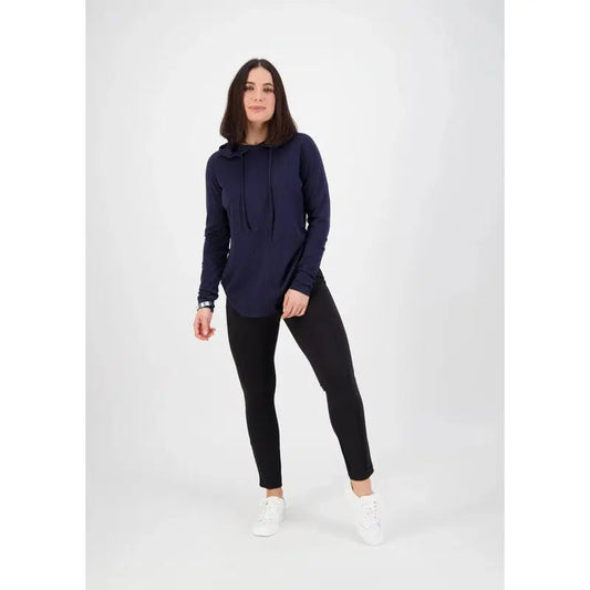 Skinny Leg Ankle Grazer Ponti Pull On | Black-Vassalli-Shop 12 Bendigo