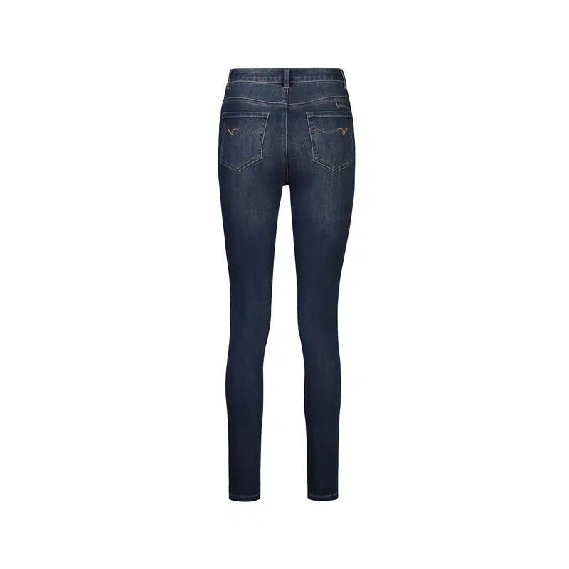 Slim Leg Full Length Jean | Indigo Denim-Vassalli-Shop 12 Bendigo