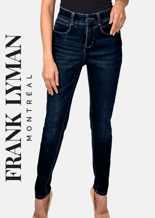 Straight Leg Denim Jean | Navy-Frank Lyman-Shop 12 Bendigo