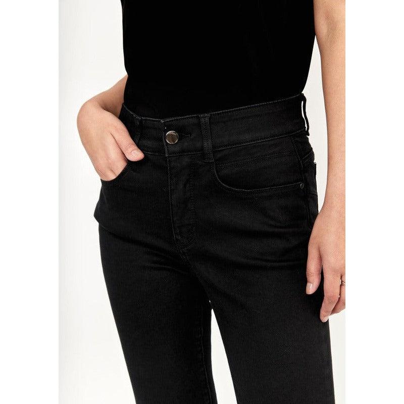 Straight Leg Jean | Black-Frank Lyman-Shop 12 Bendigo