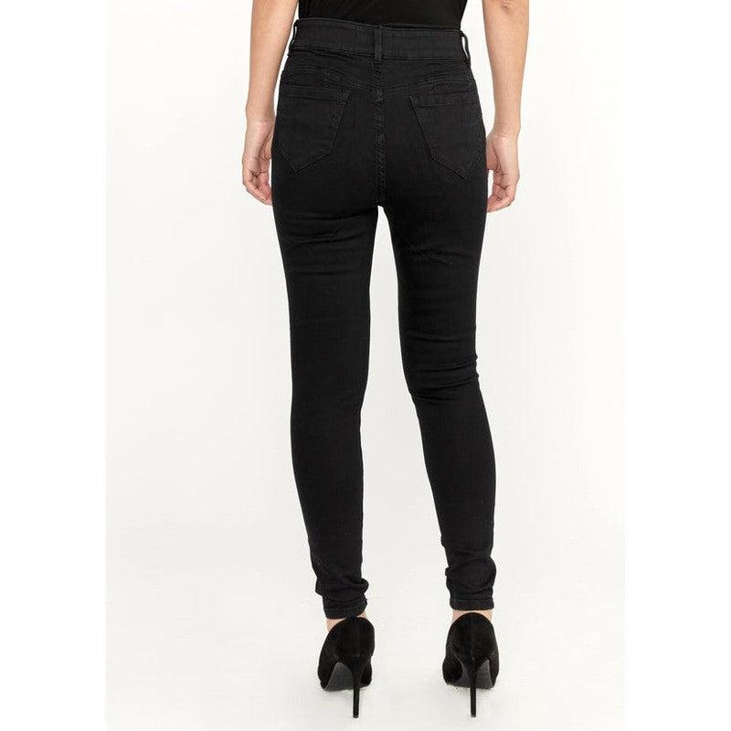 Straight Leg Jean | Black-Frank Lyman-Shop 12 Bendigo