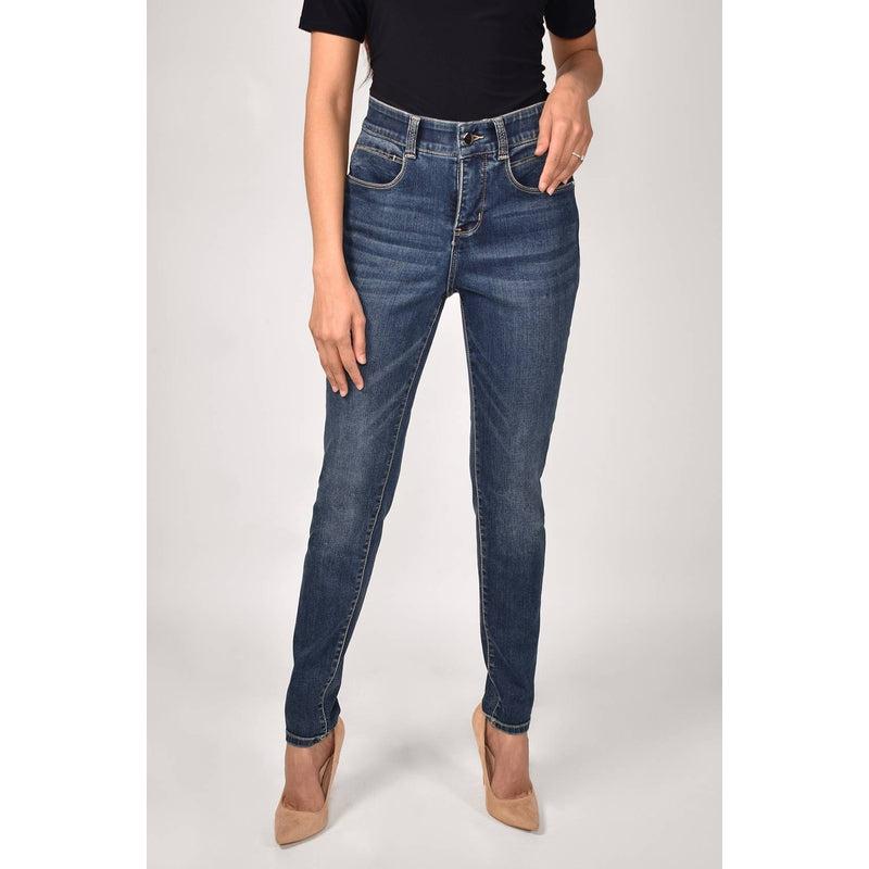 Straight Leg Jean | Denim or Black-Frank Lyman-Shop 12 Bendigo