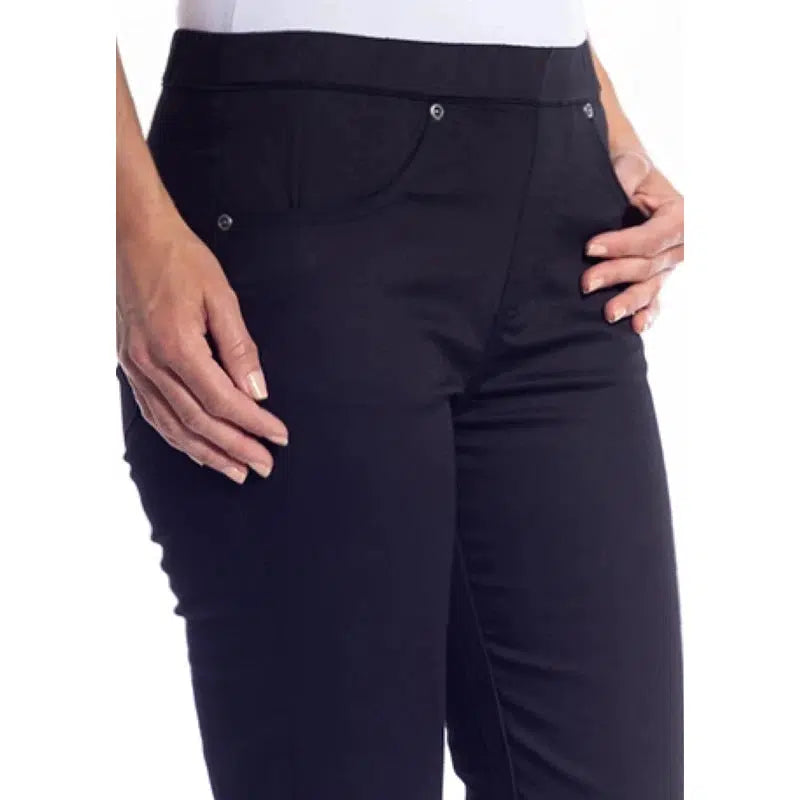 Stretch Pull-On 7/8 Jean | Black-Cafe Latte-Shop 12 Bendigo