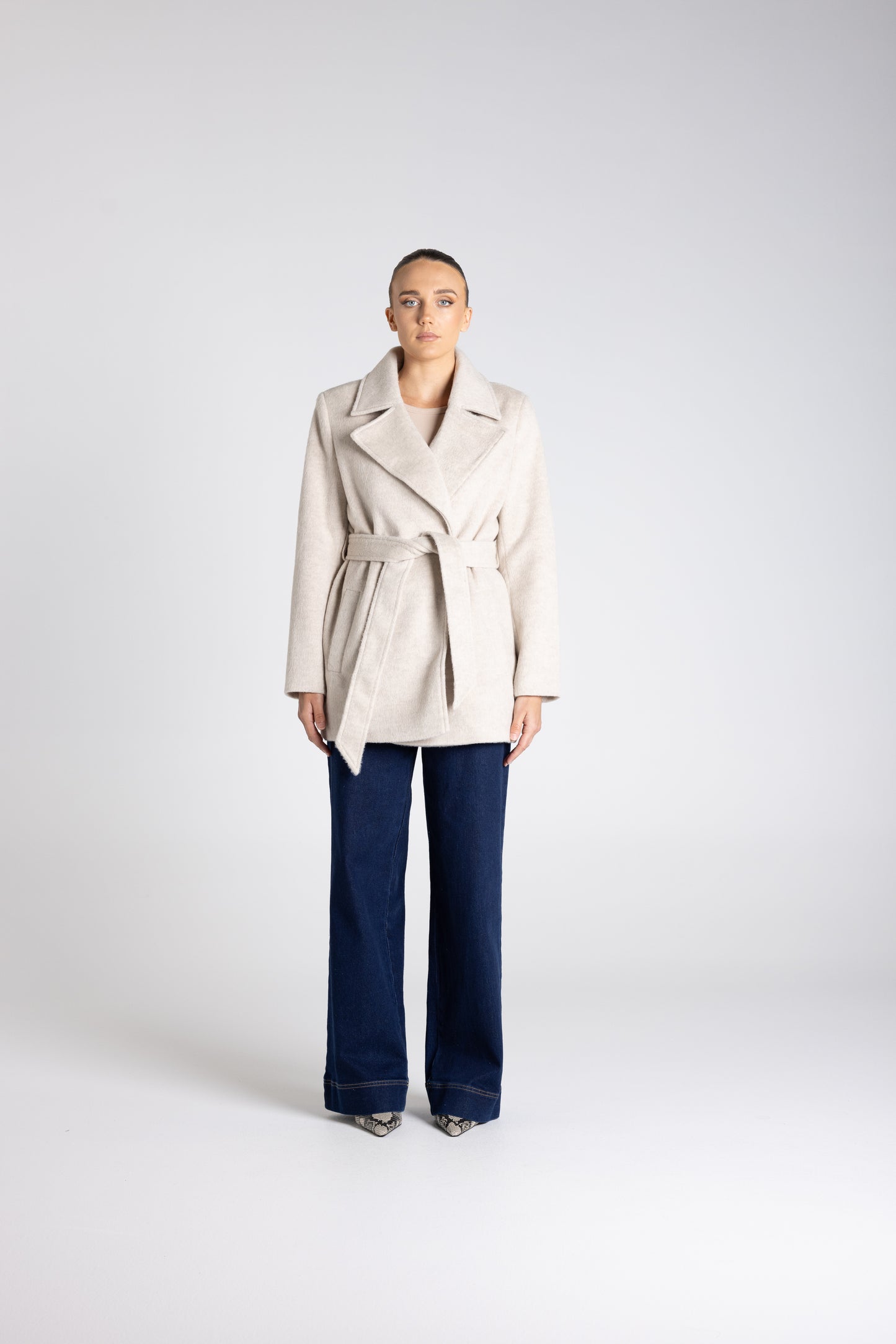 Kelly Coat | Pebble