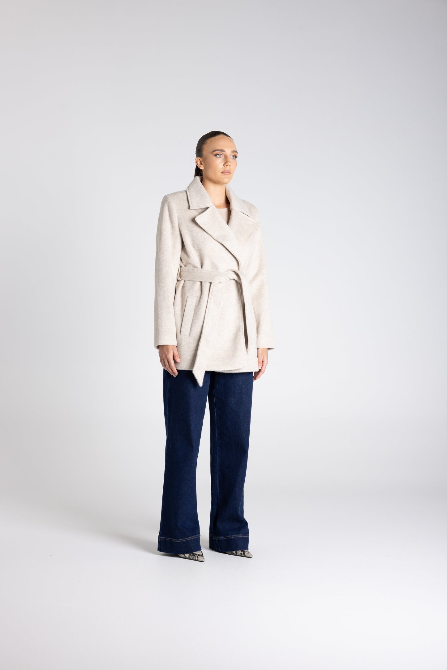 Kelly Coat | Pebble
