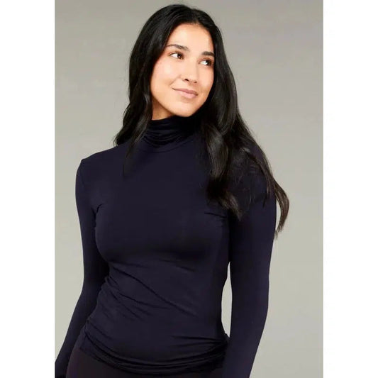 Long Sleeve Turtle Neck | French Navy-Tani Australia-Shop 12 Bendigo