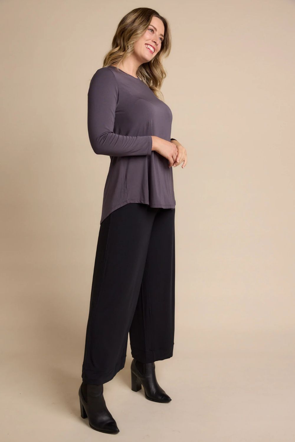Cara Long Sleeve | Grape