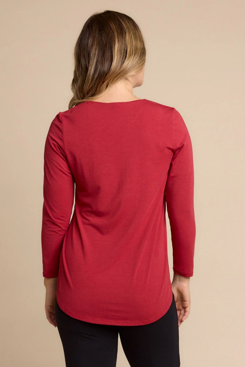 Cara Long Sleeve | Red Berry