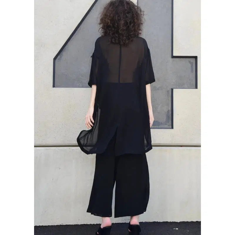 The Great Drape Pant | Black-Curate By Trelise Cooper-Shop 12 Bendigo