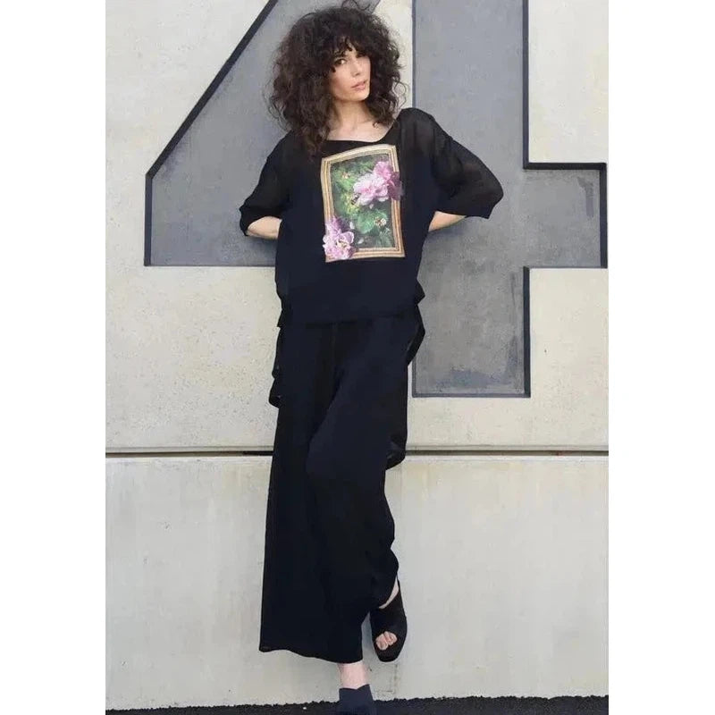 The Great Drape Pant | Black-Curate By Trelise Cooper-Shop 12 Bendigo