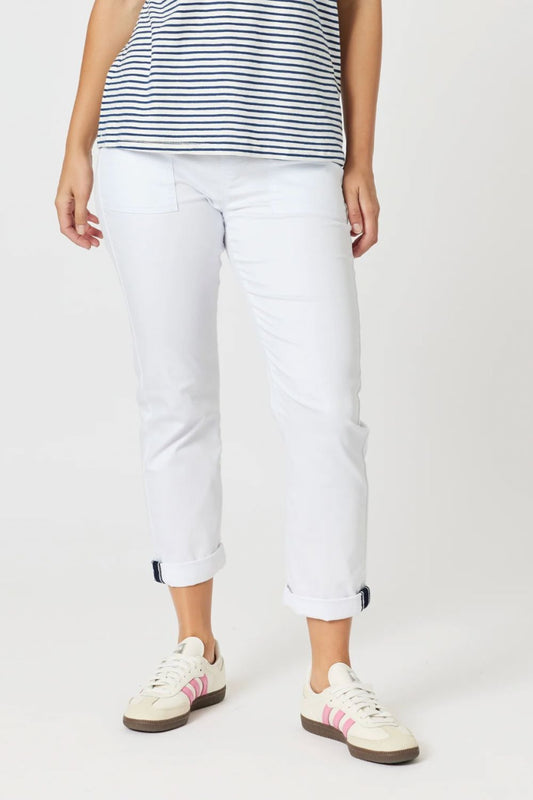 New Isabella Pant | White