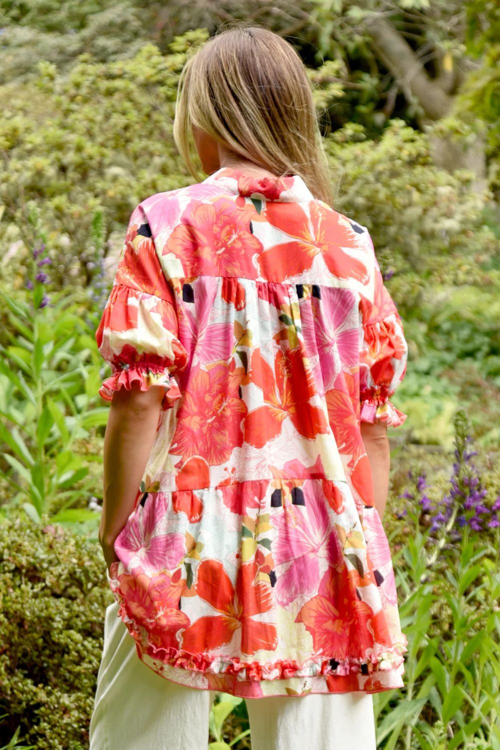 Make The Cut Top | Pink Floral