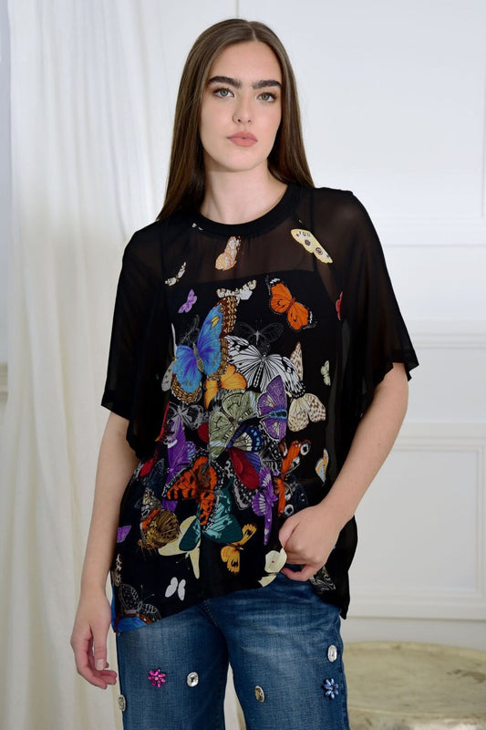 Curate by Trelise Cooper Picture Perfect Top | Butterflies_Shop 12