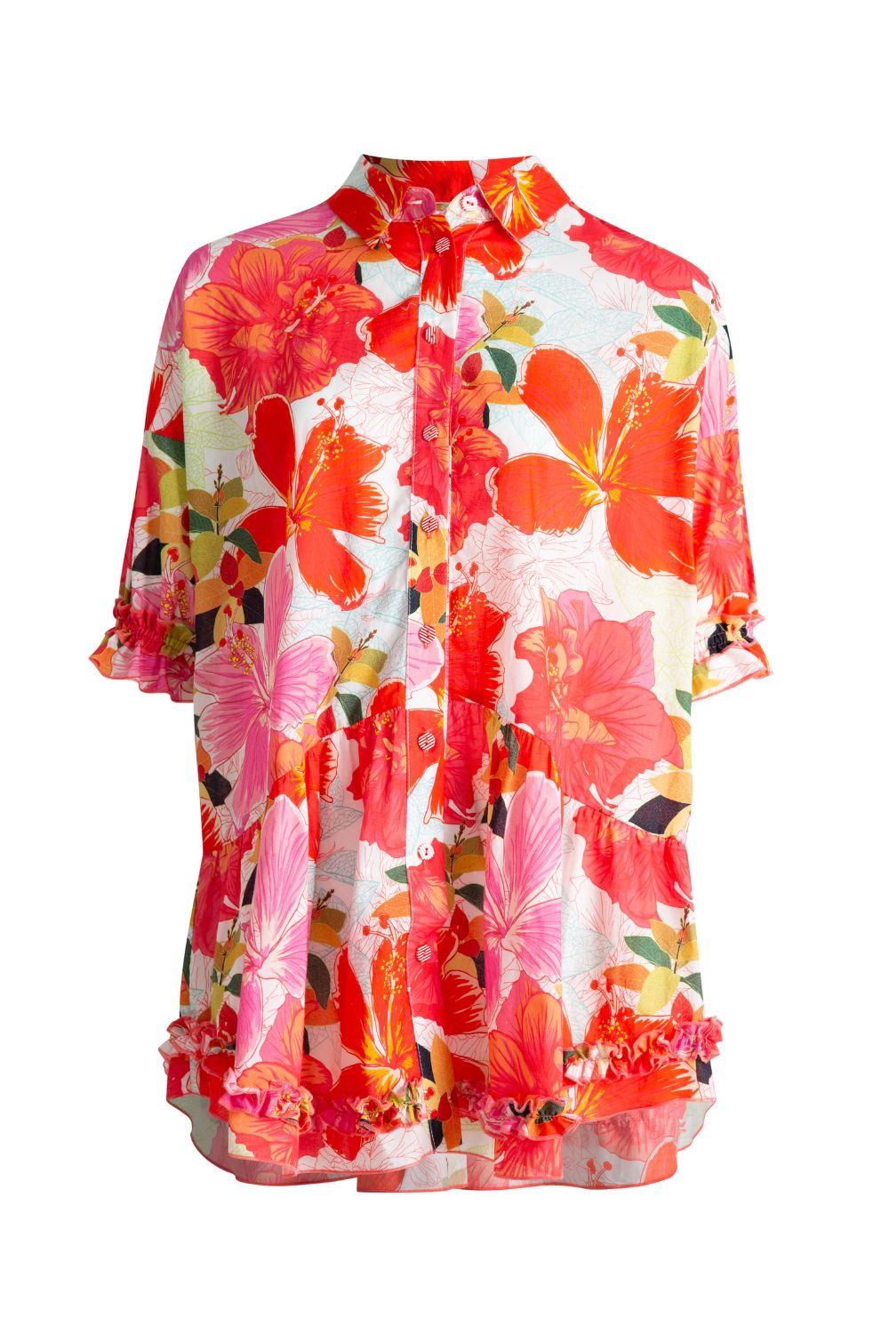 Make The Cut Top | Pink Floral