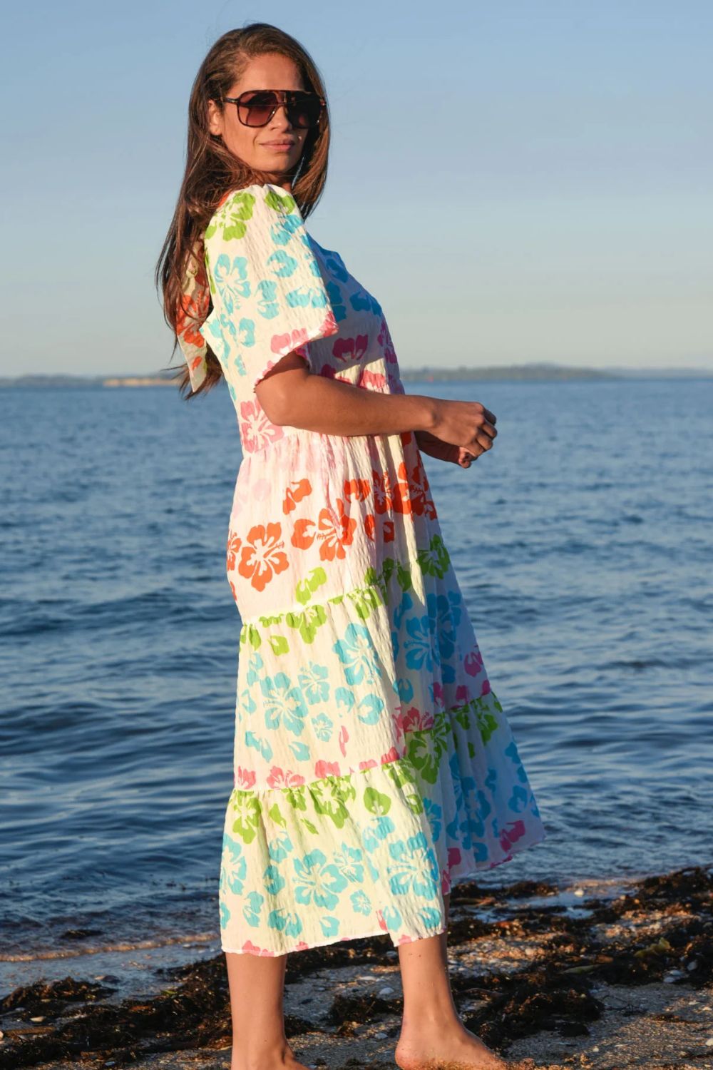 Hidden Gem Dress | Hibiscus