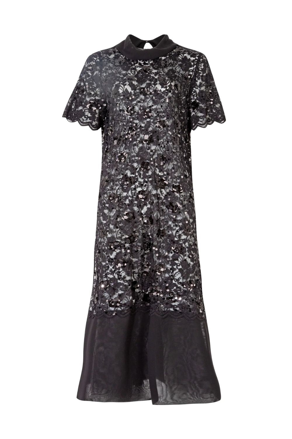 Cabaret Club Dress | Black Sparkle