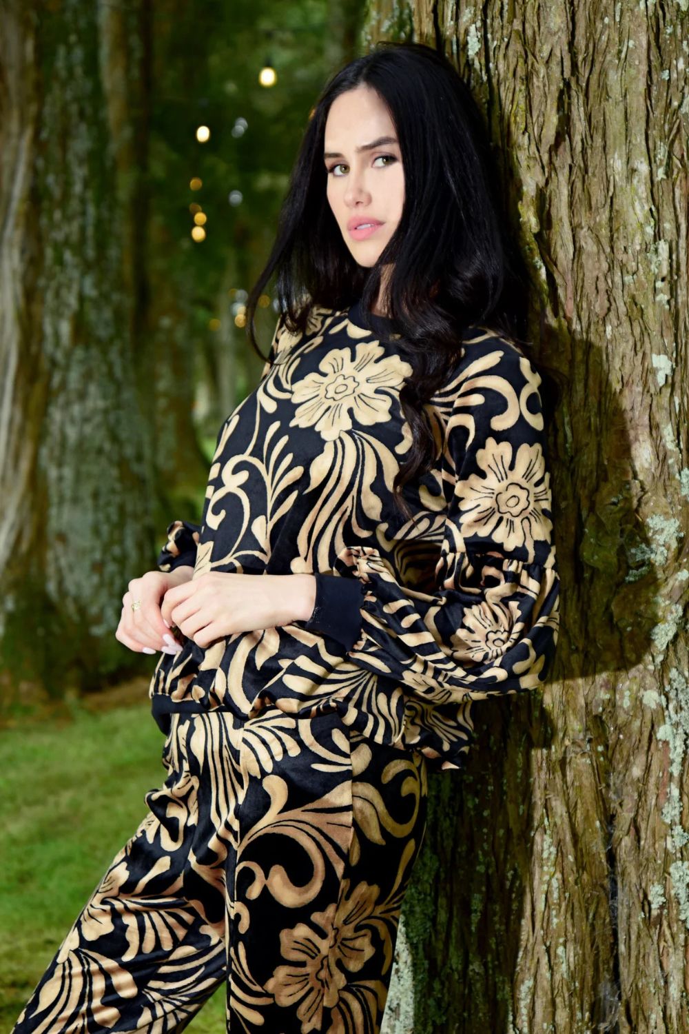 Party On Jumper | Black/Tan