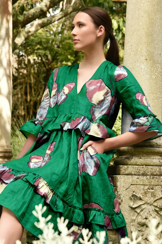 Head To Toe Dress | Green
